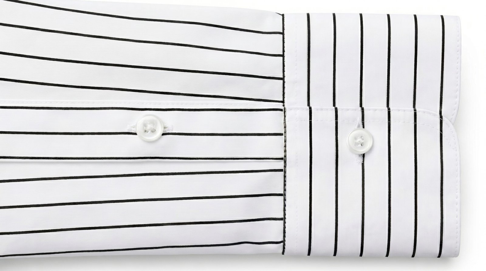 Classic Black Striped Oversized Cotton Shirt - Image 6